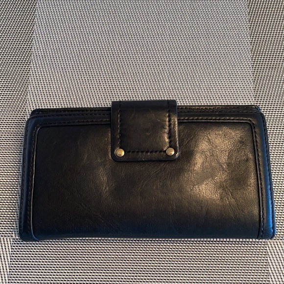 leather wallet,credit cards and change w/zipper - Picture 2 of 3